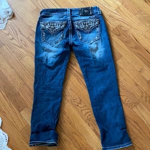 Miss me cropped jean